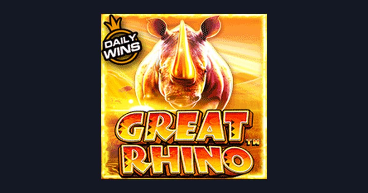 Raih Untung Maksimal dari Great Rhino, Slot Gacor Hari Ini dengan Modal Minim